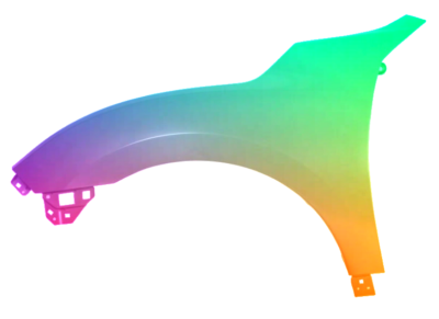 Kotflügel Links Honda Civic 2016-2021 Lackiert In Wunschfarbe