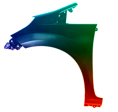 Kotflügel Links Honda Jazz/Fit (GE) 2011-2015 Lackiert In Wunschfarbe