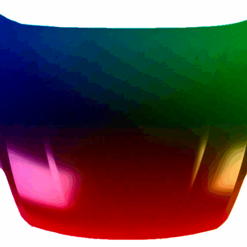 Motorhaube Honda Civic HB/Coupe (EG/EJ) 1991-1995 Lackiert In Wunschfarbe