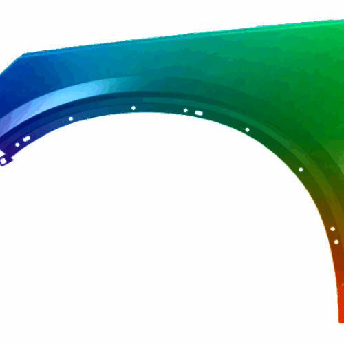 Kotflügel Links Volvo C40 Ab 2021 Lackiert In Wunschfarbe