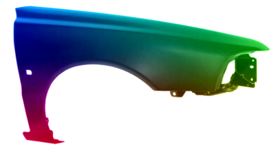 Kotflügel Rechts Volvo S40/V40 (VS/VW) 1995-2000 Lackiert In Wunschfarbe