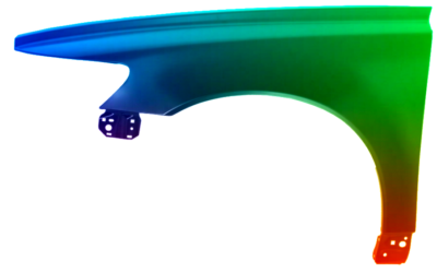 Kotflügel Links Volvo S40/V50 (MS/MW) 2007-2012 Lackiert In Wunschfarbe