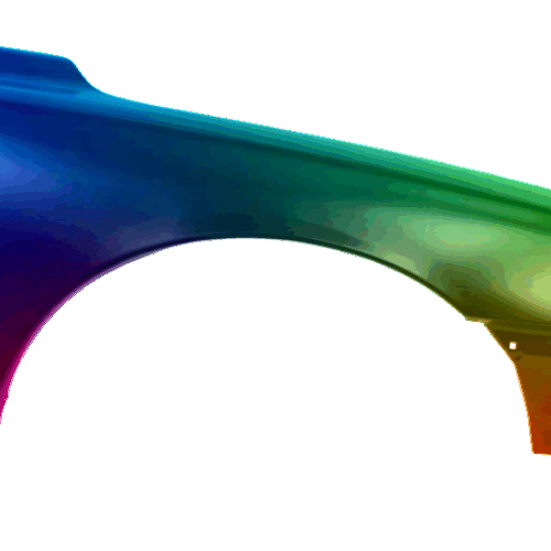 Kotflügel Rechts Volvo S60 (RS/P24) 2004-2010 Lackiert In Wunschfarbe