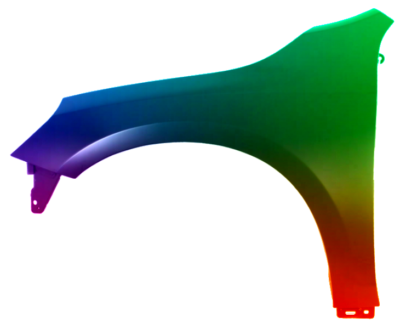 Kotflügel Links Volvo S60/V60 (Y20) 2010-2013 Lackiert In Wunschfarbe