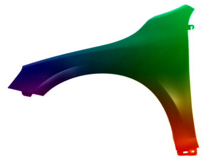Kotflügel Links Volvo S60/V60 (Y20) 2013-2017 Lackiert In Wunschfarbe