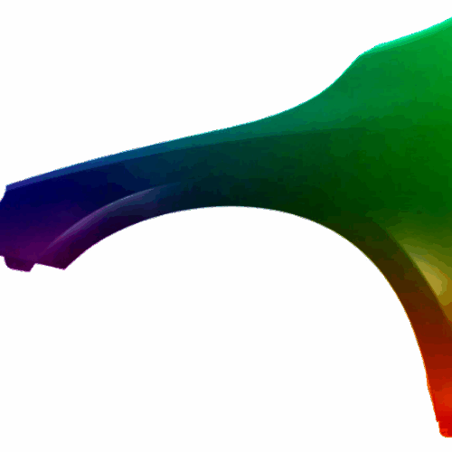 Kotflügel Links Volvo S60/V60 (Y20) 2013-2017 Lackiert In Wunschfarbe