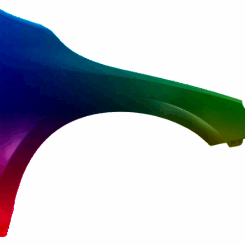 Kotflügel Rechts Volvo S60/V60 (Y20) 2013-2017 Lackiert In Wunschfarbe