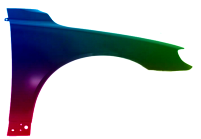 Kotflügel Rechts Volvo S80 (AS) 2006-2013 Lackiert In Wunschfarbe