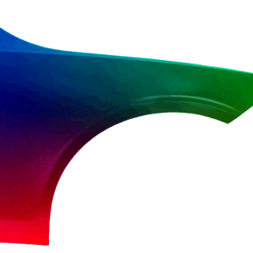Kotflügel Rechts Volvo S90/V90 Ab 2016 Lackiert In Wunschfarbe