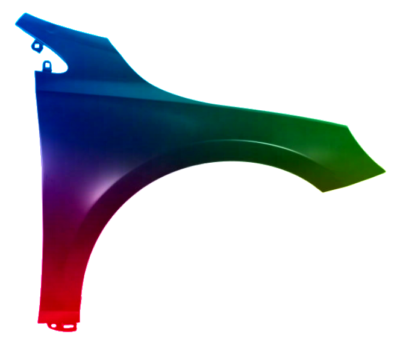 Kotflügel Rechts Volvo V40 2012-2019 Lackiert In Wunschfarbe