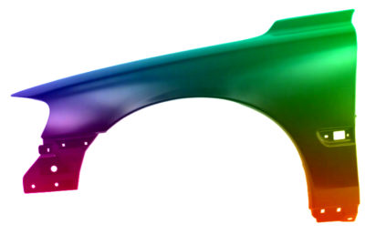Kotflügel Links Volvo V70 (P80) 2000-2004 Lackiert In Wunschfarbe