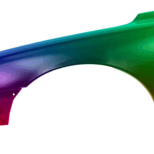 Kotflügel Links Volvo V70 (P80) 2004-2007 Lackiert In Wunschfarbe