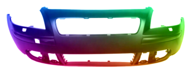 Für Volvo S40/V50 (MS/MW) 2003-2007 SR Stoßstange Vorne lackiert in Wunschfarbe