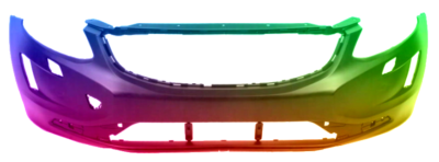 Für Volvo XC60 2013-2017 SR Stoßstange Vorne lackiert in Wunschfarbe