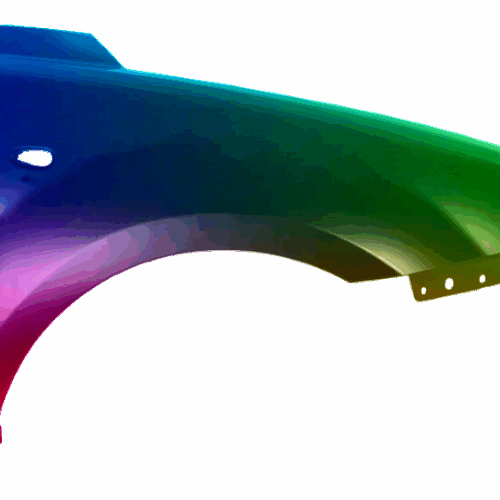 Kotflügel Rechts Alfa Romeo Mito (955) Ab 2008 Lackiert In Wunschfarbe