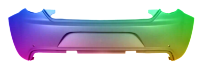 Für Alfa Romeo Mito (955) Ab 2008 PDC Stoßstange Hinten Lackiert In Wunschfarbe