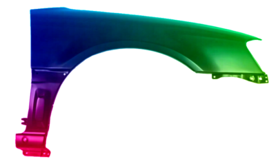 Kotflügel Rechts Passt zu Subaru Legacy (BE/BH) 1998-2003 Lackiert In Wunschfarbe