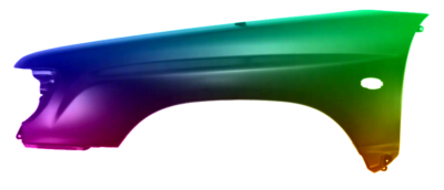 Kotflügel Links Passt zu Subaru Forester (SF) 1997-2002 Lackiert In Wunschfarbe