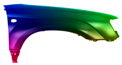 Kotflügel Rechts Passt zu Subaru Forester (SG) 2002-2005 Lackiert In Wunschfarbe
