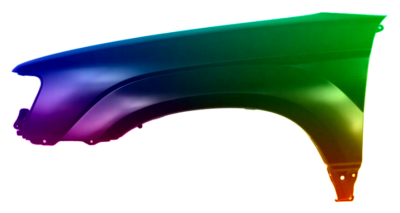 Kotflügel Links Passt zu Subaru Forester (SG) 2002-2005 Lackiert In Wunschfarbe