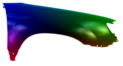 Kotflügel Rechts Passt zu Subaru Forester (SG) 2005-2008 Lackiert In Wunschfarbe