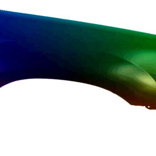 Kotflügel Rechts Passt zu Subaru Forester (SG) 2005-2008 Lackiert In Wunschfarbe