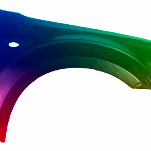 Kotflügel Rechts Passt zu Subaru Forester (SH) 2008-2013 Lackiert In Wunschfarbe
