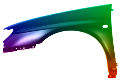 Kotflügel Links Passt zu Subaru Impreza (GD/GG) 2005-2007 Lackiert In Wunschfarbe