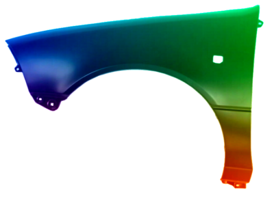 Kotflügel Links Passt zu Subaru Justy (JMA/MS) 1995-2003 Lackiert In Wunschfarbe