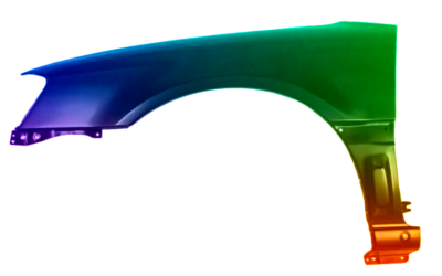Kotflügel Links Passt zu Subaru Legacy (BE/BH) 1998-2003 Lackiert In Wunschfarbe