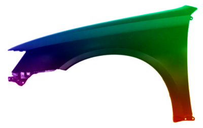 Kotflügel Links Passt zu Subaru Legacy (BL/BP/BPS) 2003-2009 Lackiert In Wunschfarbe