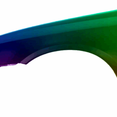 Kotflügel Links Passt zu Subaru Legacy (BL/BP/BPS) 2003-2009 Lackiert In Wunschfarbe