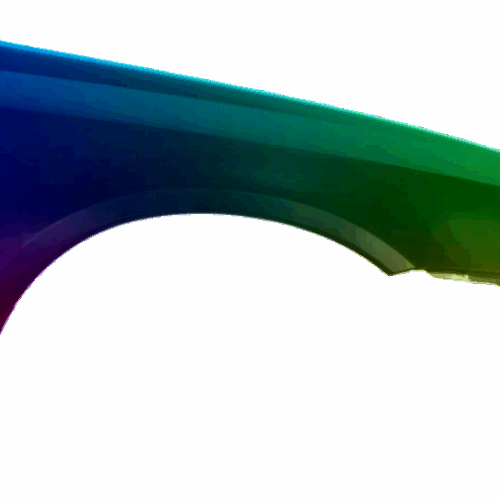 Kotflügel Rechts Passt zu Subaru Legacy (BL/BP/BPS) 2003-2009 Lackiert In Wunschfarbe