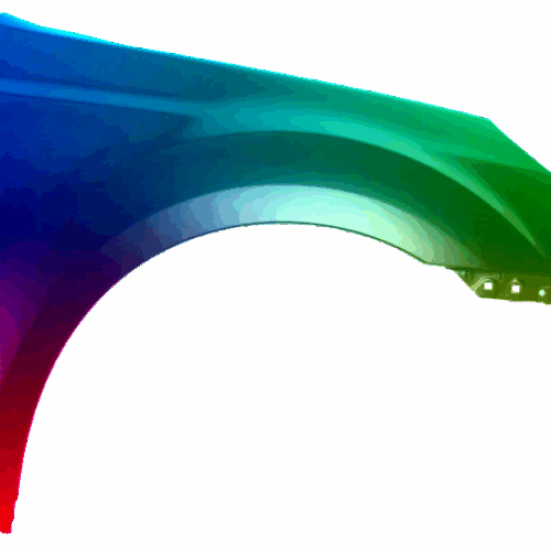 Kotflügel Rechts Passt zu Subaru Legacy (BM/BR) 2009-2014 Lackiert In Wunschfarbe