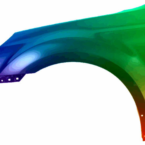 Kotflügel Links Passt zu Subaru Outback (BR) 2009-2015 Lackiert In Wunschfarbe