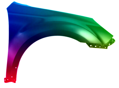 Kotflügel Rechts Passt zu Subaru Outback (BR) 2009-2015 Lackiert In Wunschfarbe