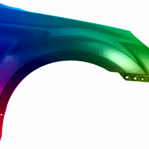 Kotflügel Rechts Passt zu Subaru Outback (BR) 2009-2015 Lackiert In Wunschfarbe