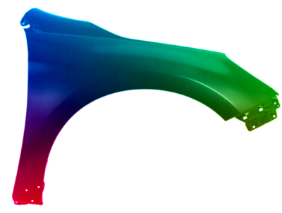 Kotflügel Rechts Passt zu Subaru Outback (BS) Ab 2015 Lackiert In Wunschfarbe