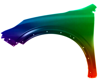 Kotflügel Links Passt zu Subaru Outback (BT) Ab 2019 Lackiert In Wunschfarbe