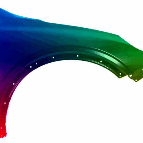 Kotflügel Rechts Passt zu Subaru Outback (BT) Ab 2019 Lackiert In Wunschfarbe
