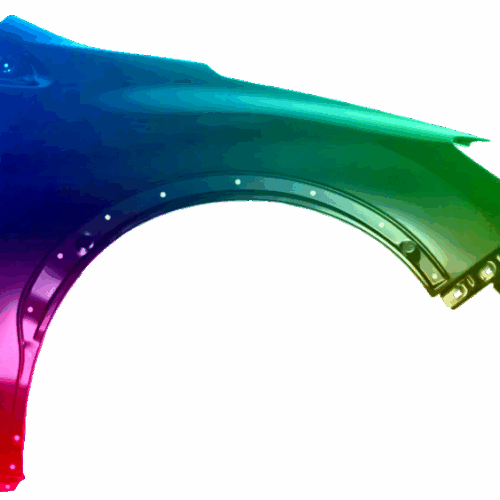 Kotflügel Rechts Passt zu Subaru XV 2011-2017 Lackiert In Wunschfarbe