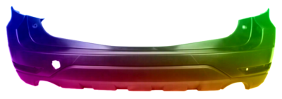 Für Subaru Forester (SH) 2008-2013 Stoßstange Hinten Lackiert In Wunschfarbe