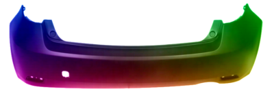 Für Subaru Impreza (GE/GH/GR/GV) 2007-2012 Stoßstange Hinten Lackiert In Wunschfarbe