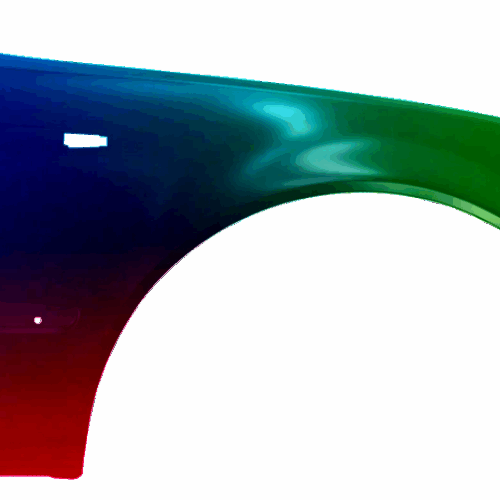Kotflügel Rechts BMW 3 (E46) Sdn/Kombi 2001-2005 Lackiert In Wunschfarbe