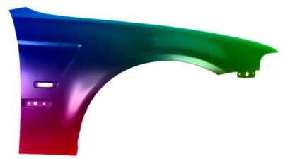 Kotflügel Rechts BMW 3 (E46/5) Compact 2000-2004 Lackiert In Wunschfarbe