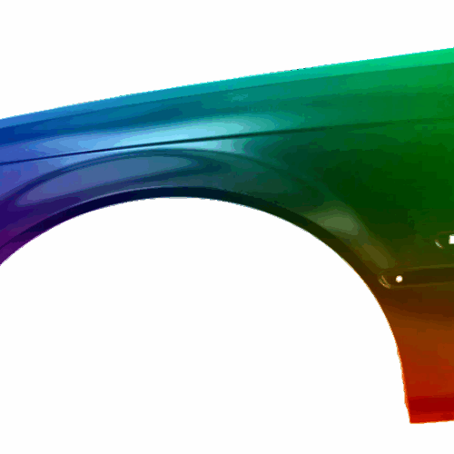 Kotflügel Links BMW 3 (E46) Coupe/Cabrio 1999-2003 Lackiert In Wunschfarbe