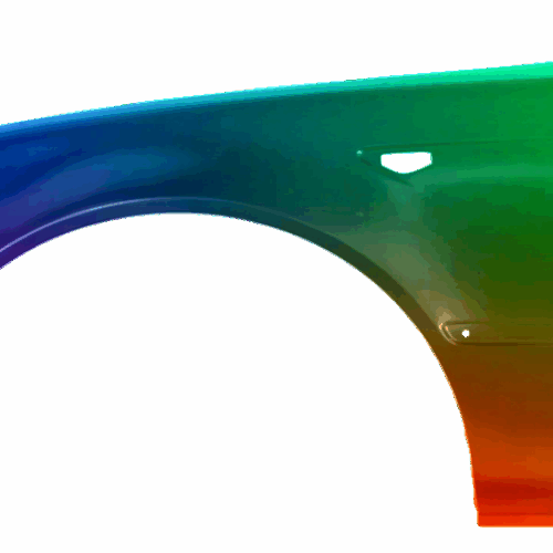 Kotflügel Links BMW 3 (E46) Coupe/Cabrio 2003-2006 Lackiert In Wunschfarbe