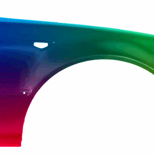 Kotflügel Rechts BMW 3 (E46) Coupe/Cabrio 2003-2006 Lackiert In Wunschfarbe