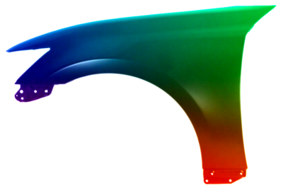 Kotflügel Links Lexus GS (L10) Ab 2012 Lackiert In Wunschfarbe