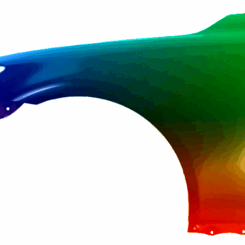 Kotflügel Links Lexus IS (XE2) 2005-2009 Lackiert In Wunschfarbe